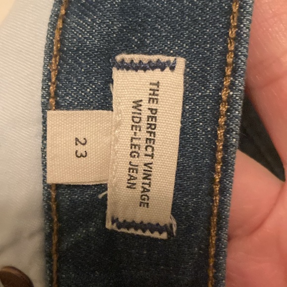 Madewell Perfect Vintage Wide Leg Jean in Fairdale wash - Picture 7 of 11